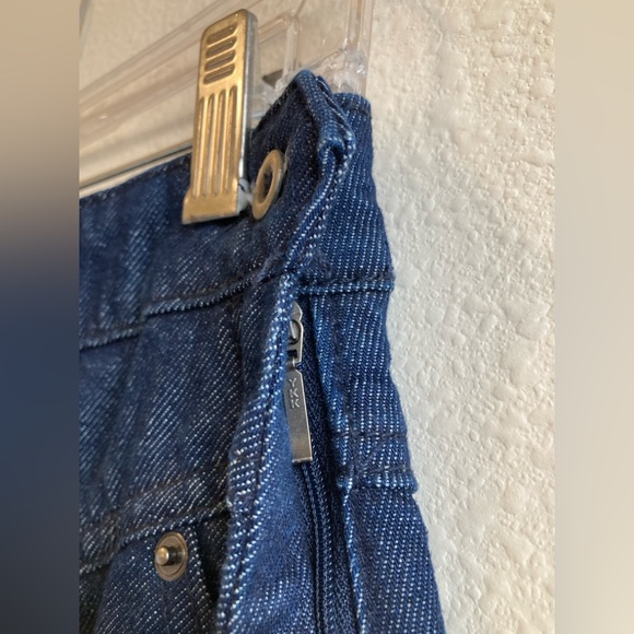 Free People Blue Denim Vest Top & Skirt Set - Picture 10 of 13